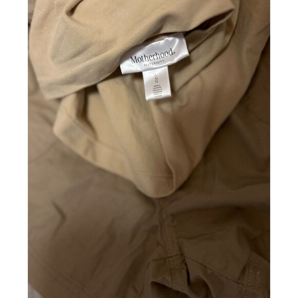 Motherhood Maternity Women’s Taupe Shorts Size Large Secret Fit Body /Pockets - Picture 6 of 7